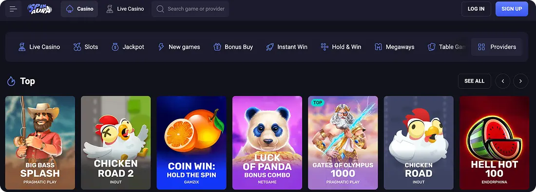 SpinAura Casino