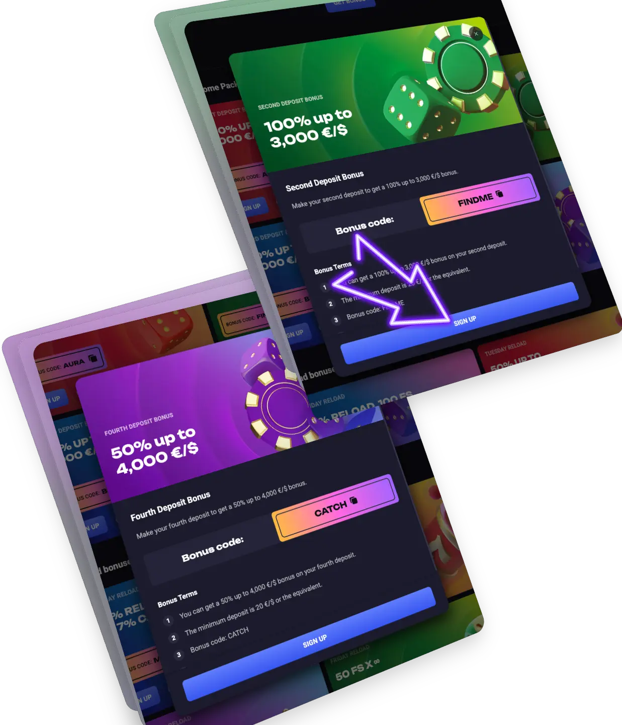 SpinAura Casino bonus